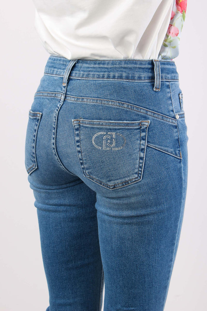 Jeans Repot Regular Denim Medio-7