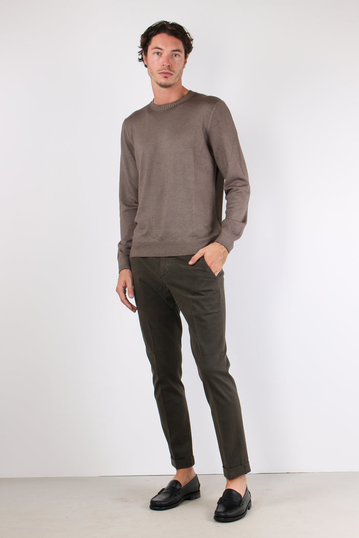 Gaubert Pantalone Gabardina Fango