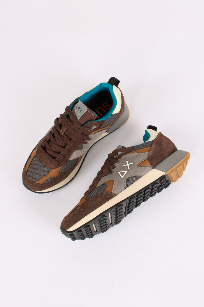 Sneakers Jaki  Outdoor Marrone-2