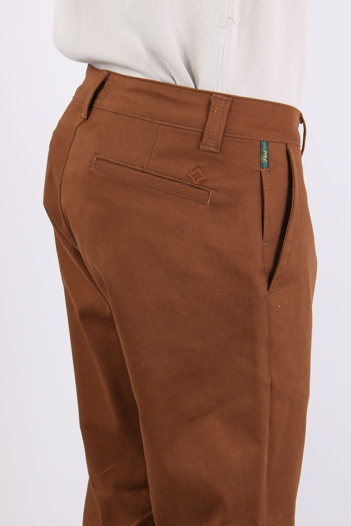 Pantalone Chino Regular Bruciato-7
