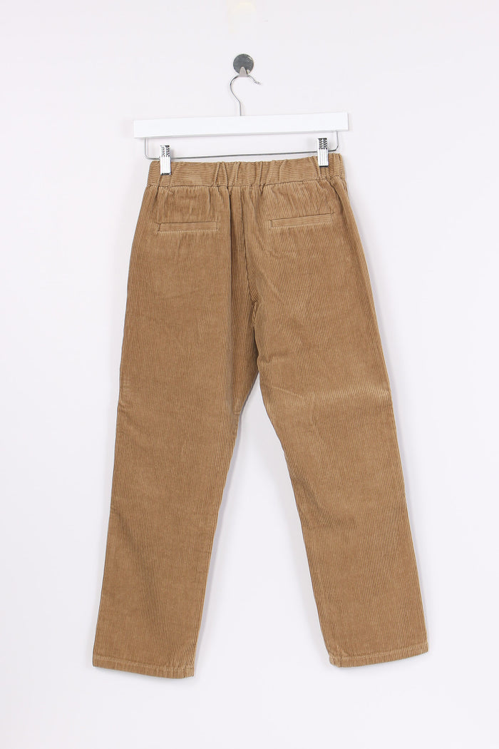 Pantalone Velluto Coulisse Beige-2