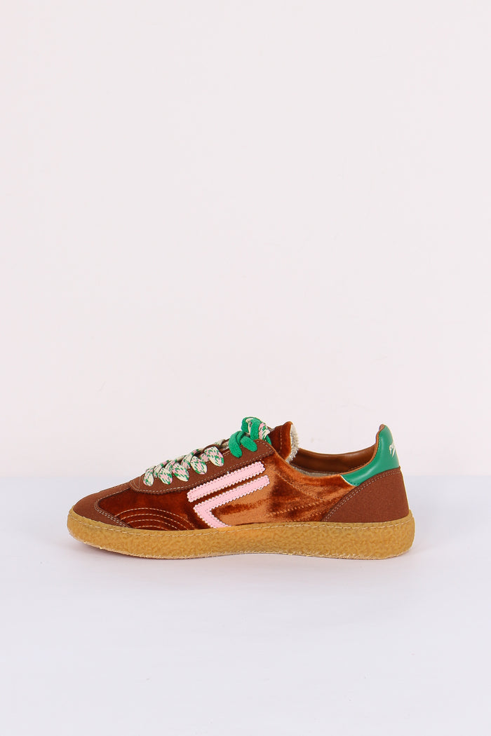 Sneakers  Bimateriale Bronze-7