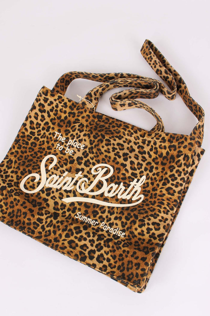 Essential Bag Canvas Leopard-4