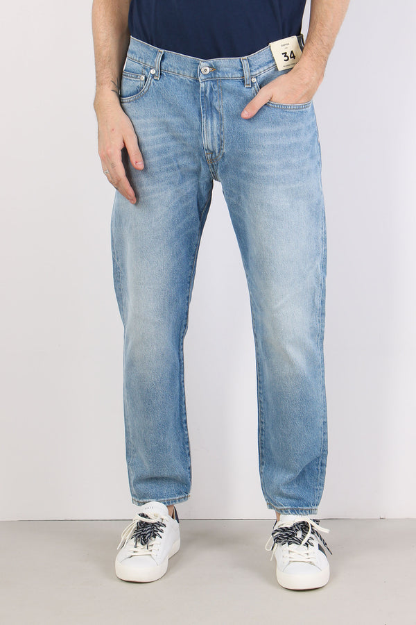Denim Tapered Relaxed Denim Medio-2