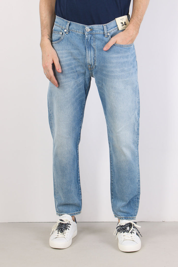 Denim Tapered Relaxed Denim Medio-2