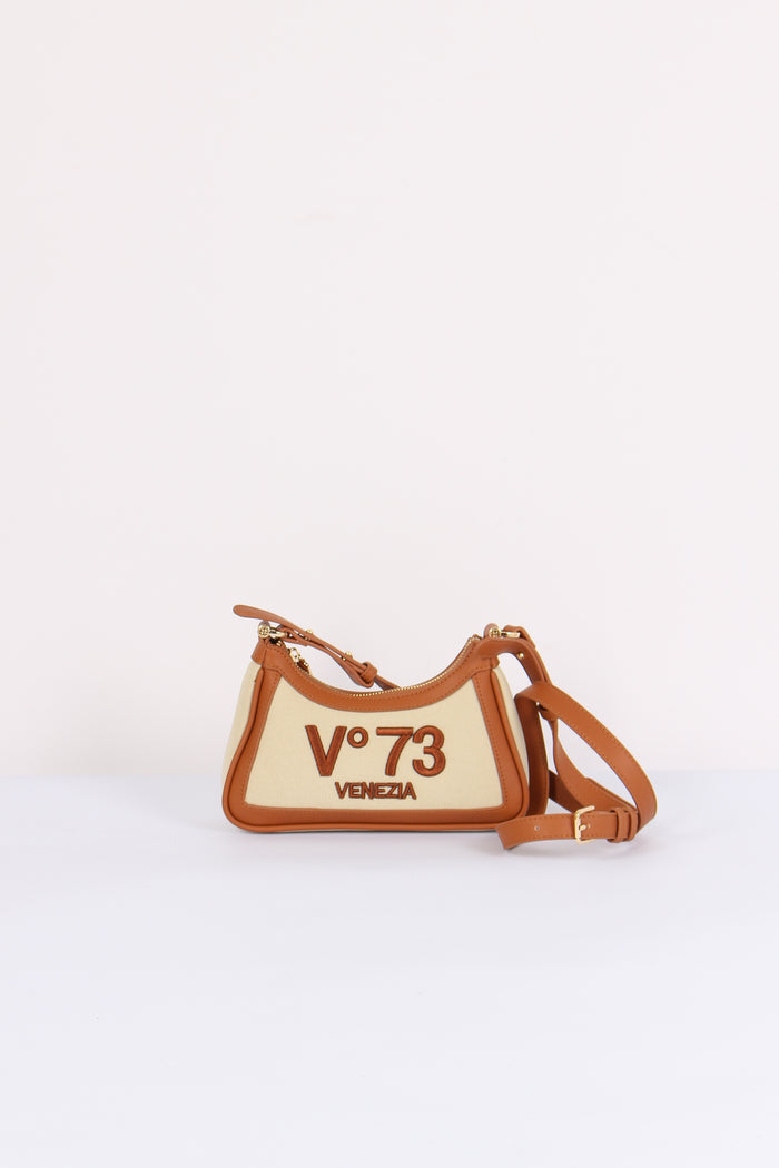 Responsible 73 Baguette Canvas Off White/cuoio