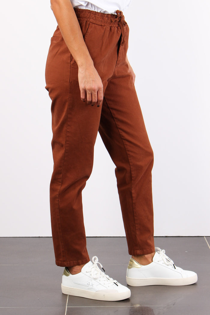 Pantalone Coulisse Coccio-6