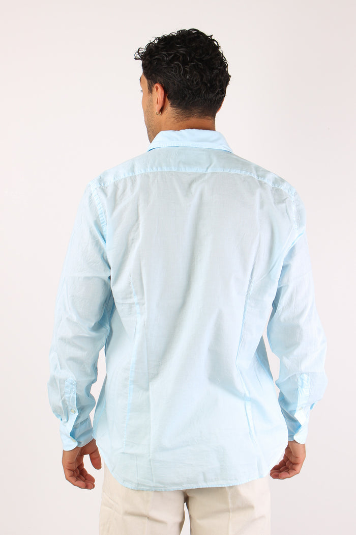Camicia Mussola Azzurro-5