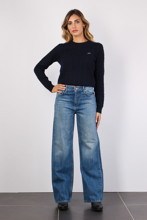 Denim Palazzo Denim Medio