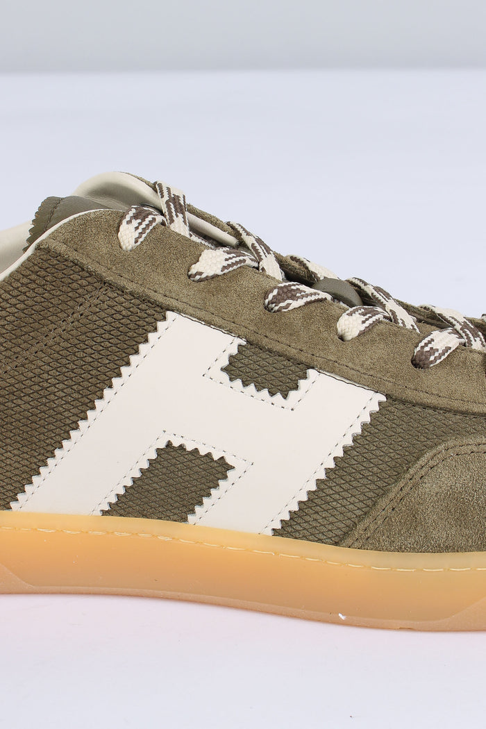 Sneaker Cool Camoscio Verde-9