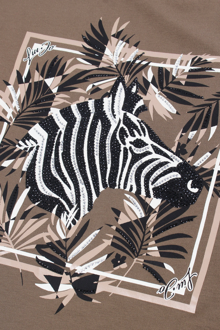 T-shirt Stampa Zebra Olivand Zebra-8