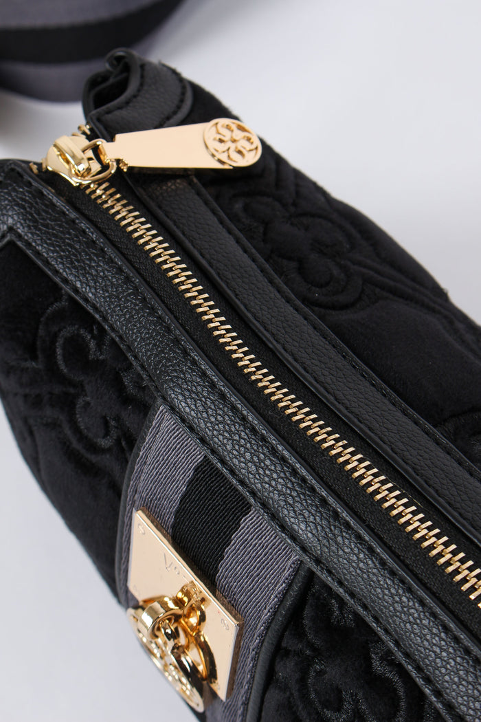 Cate Borsa Tre Scomparti Nero/grigio-6