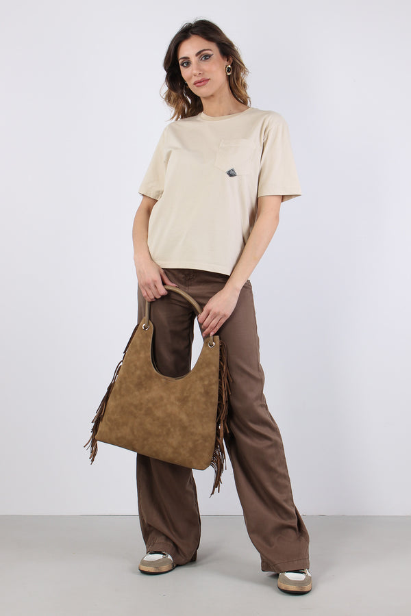 T-shirt Taschino Jersey Cream