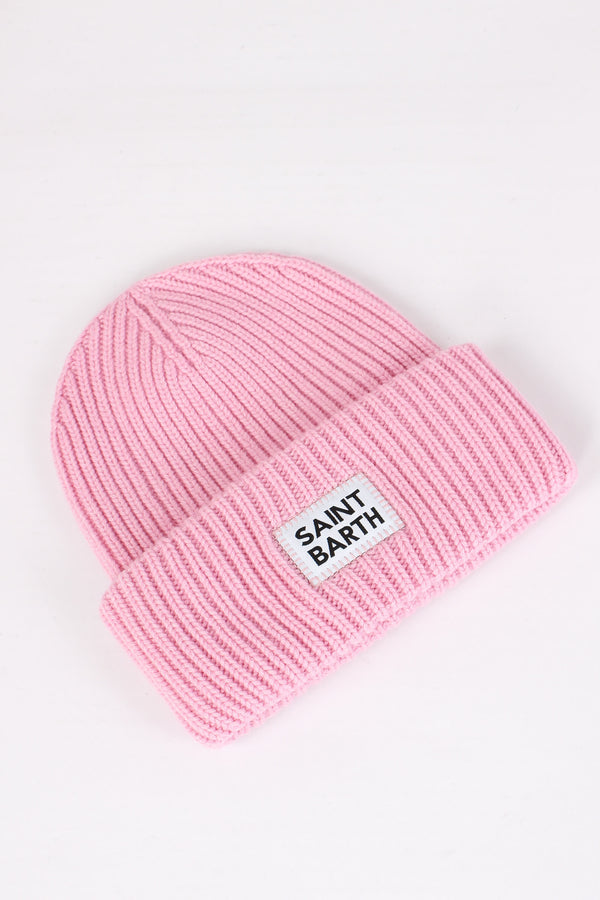 Cuffia Costina Logo Bubble Pink-2