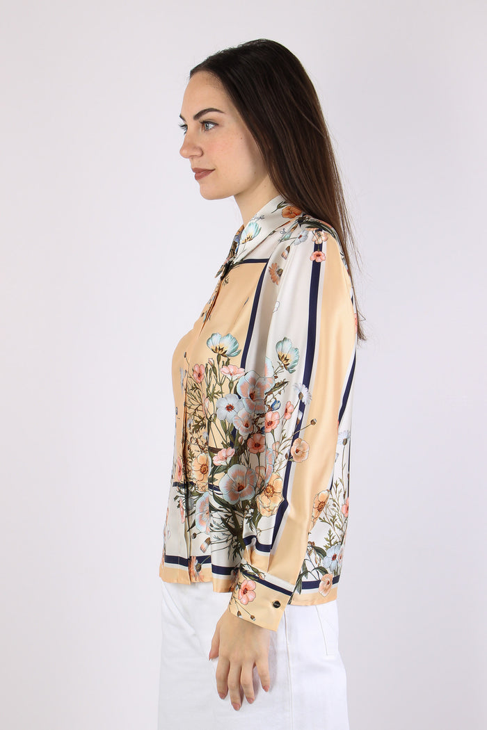 Camicia Fantasia Foulard Blu/bloom-3