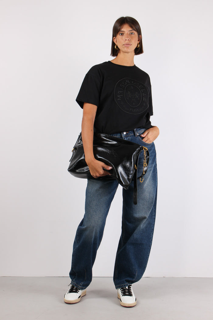 T-shirt Logo Nero