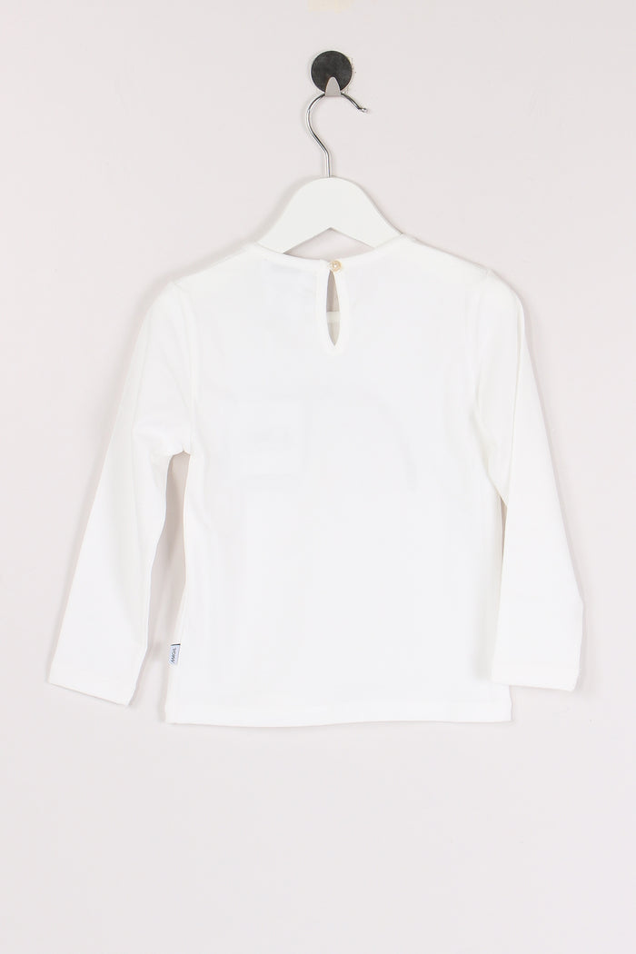 T-shirt Stampa Arcobaleno Latte-3