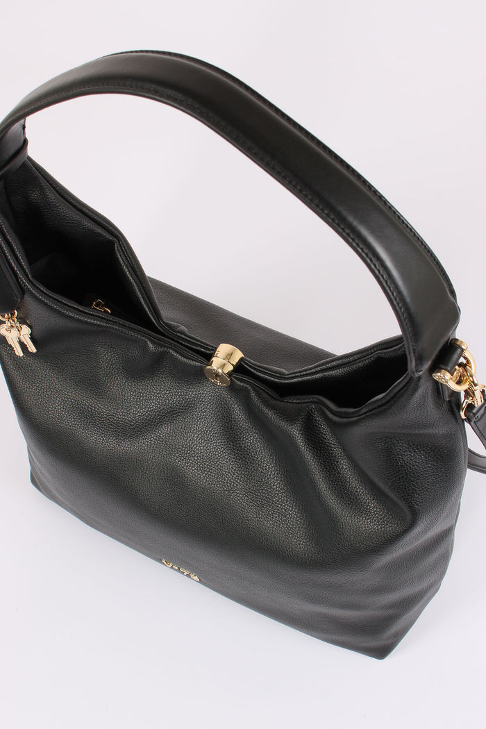 Keira Hobo Grande Tracolla Nero-6