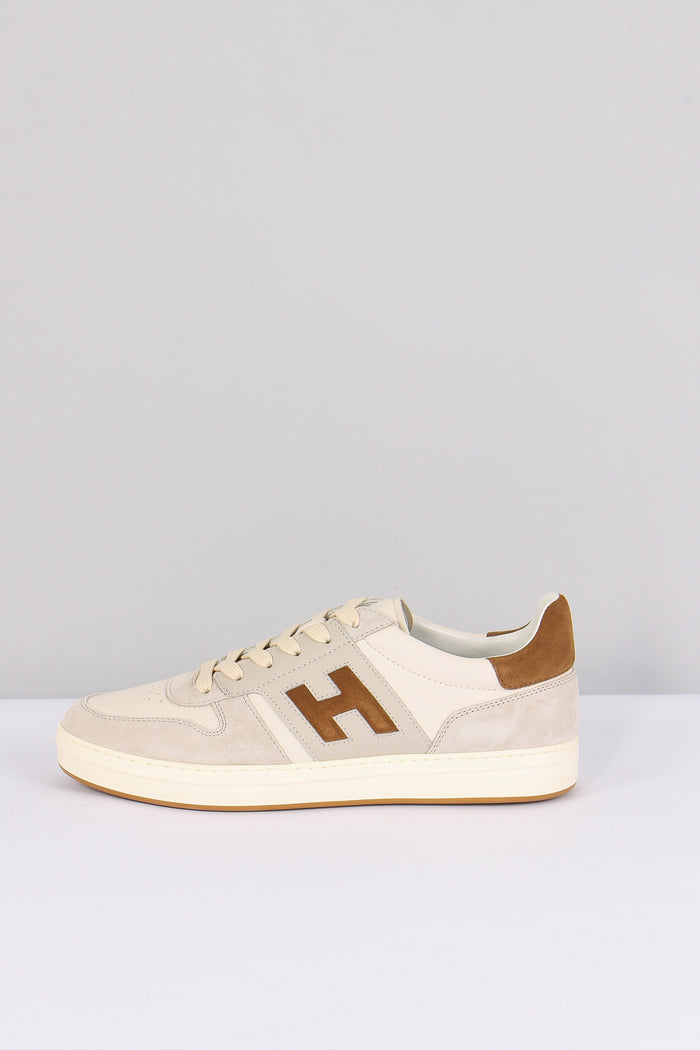 Sneaker H Banda Bianco/sabbia-7