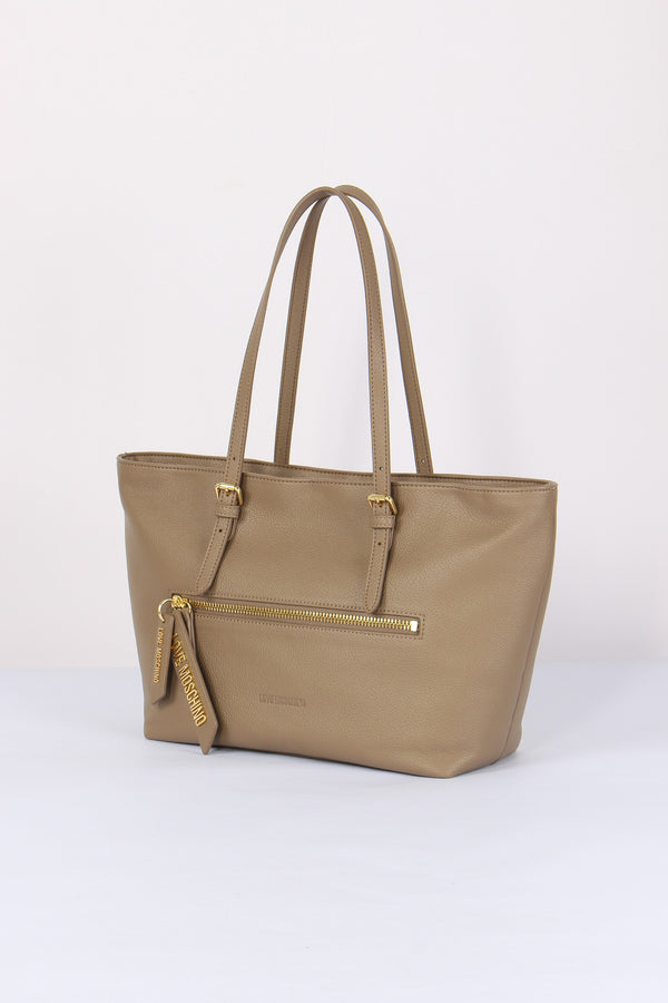 Shopping Zip Cursore Logo Sabbia-2