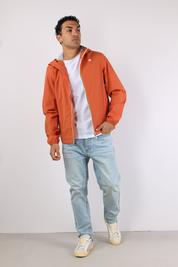 Giubbotto Cappuccio Stretch Orange-5