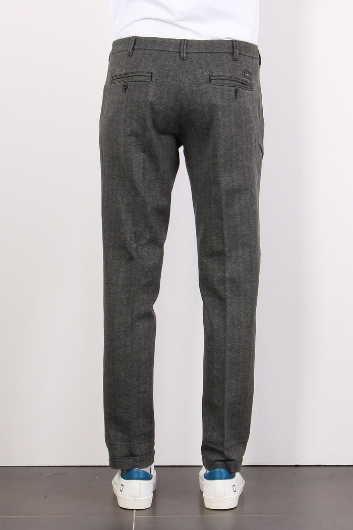 Pantalone Chino Punto Milano Grigio-3