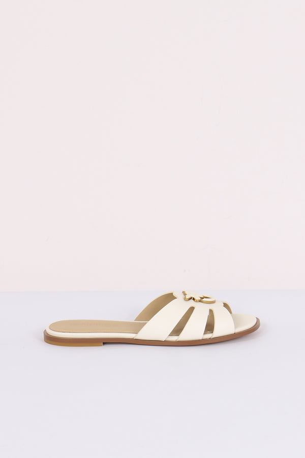 Ciabatta Pelle Fascie Milk