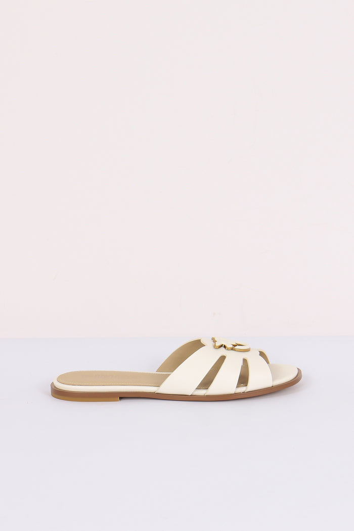 Ciabatta Pelle Fascie Milk