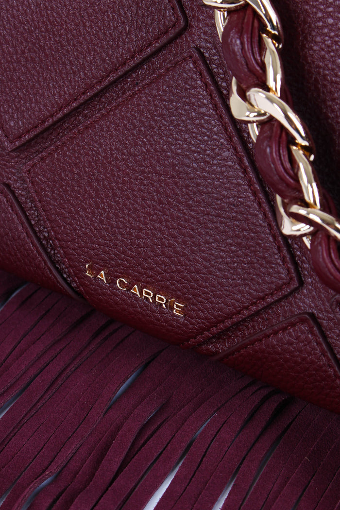 Tracollina Trapunta Frange Cherry-8