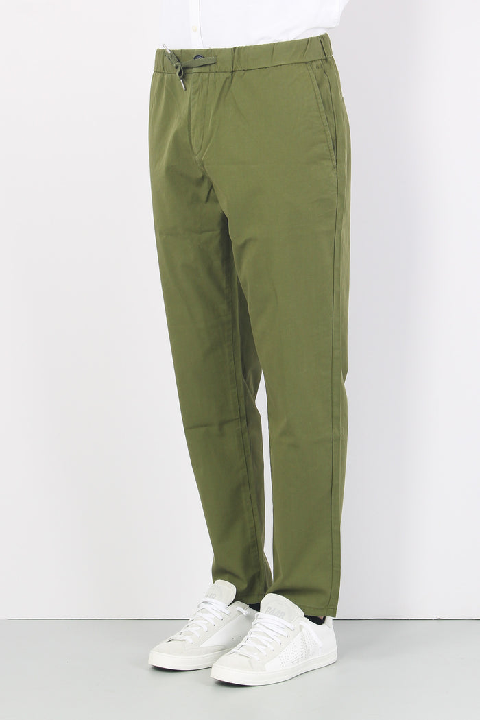 Pantalone Coulisse Verde-6