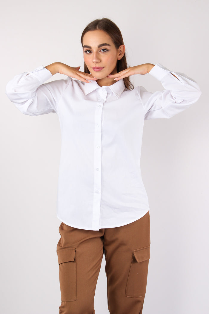Camicia Basica Bianco-6