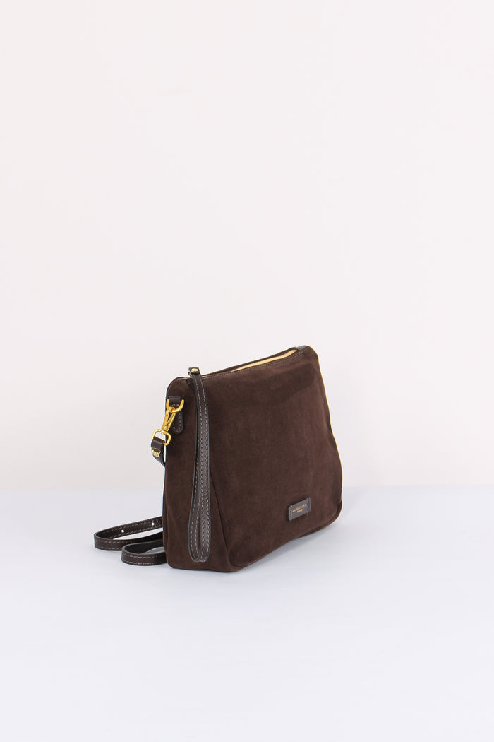 Nora Pouch Pochette Suede Moka-6