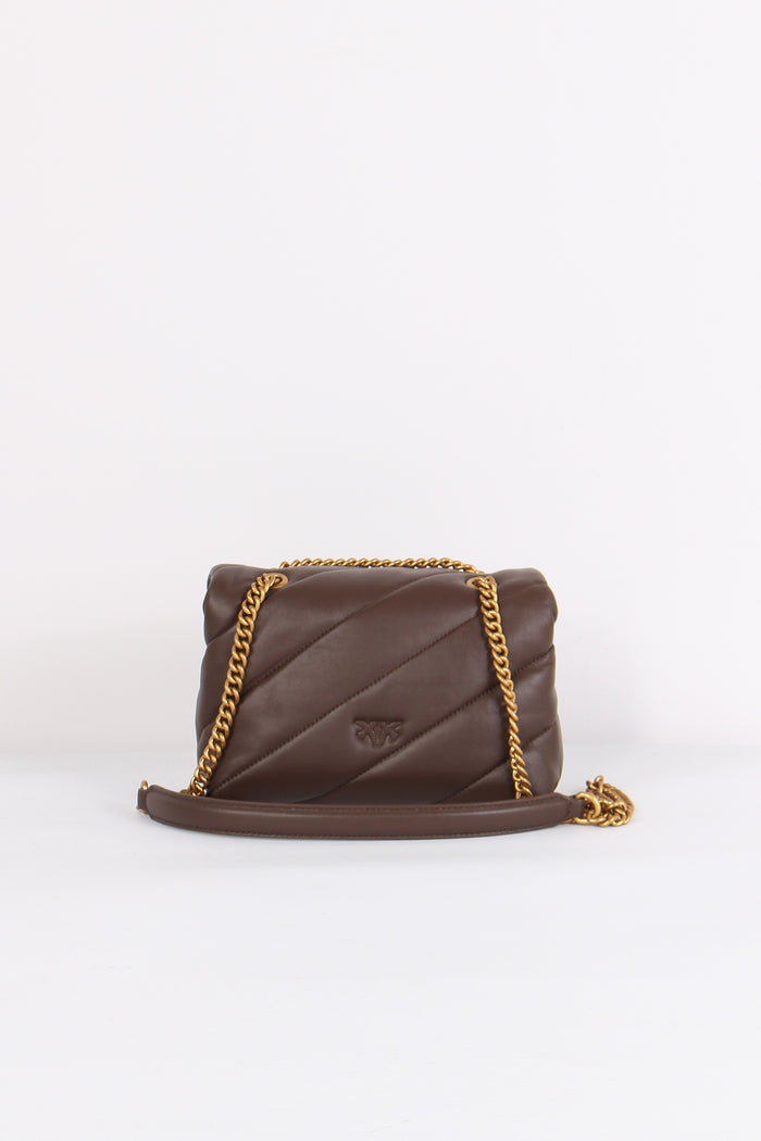 Tracollina Love Puff Nappa Marrone Castagna-3