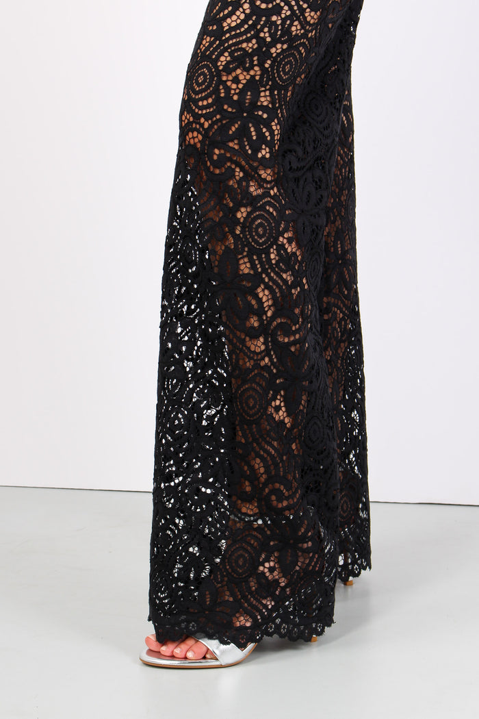 Pantalone Palazzo Pizzo Nero-7