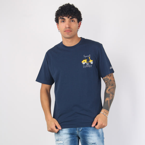 T-shirt Special Summer Blu Navy-2