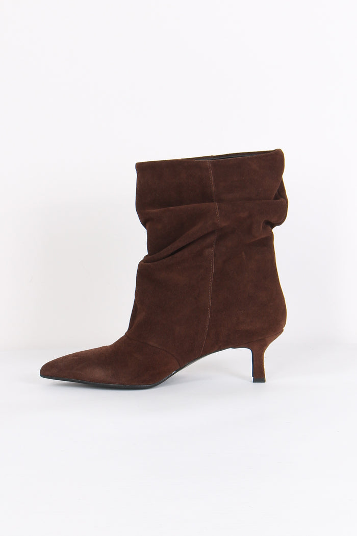 Tronchetto Tacco Basso Terra-5