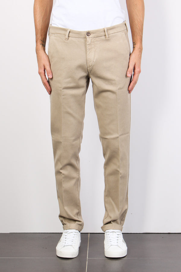 Pantalone Chino Flanella Beige