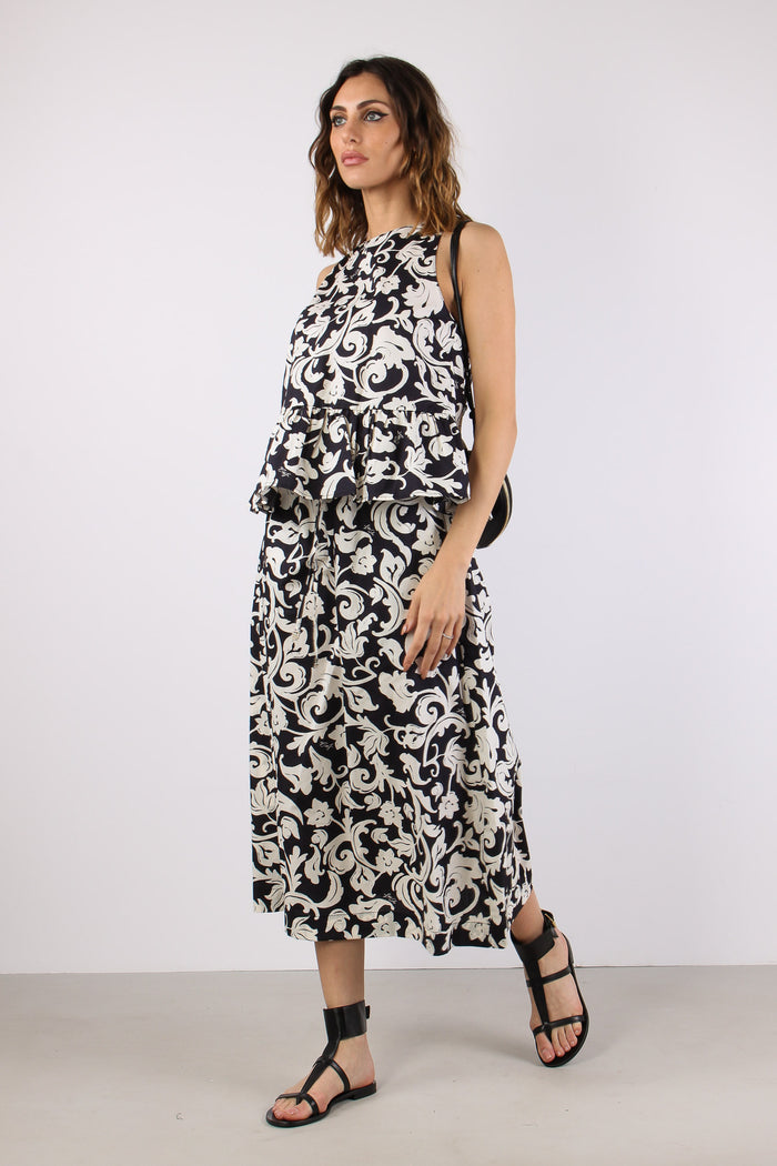 Top Balza Fantasia Black/white-4