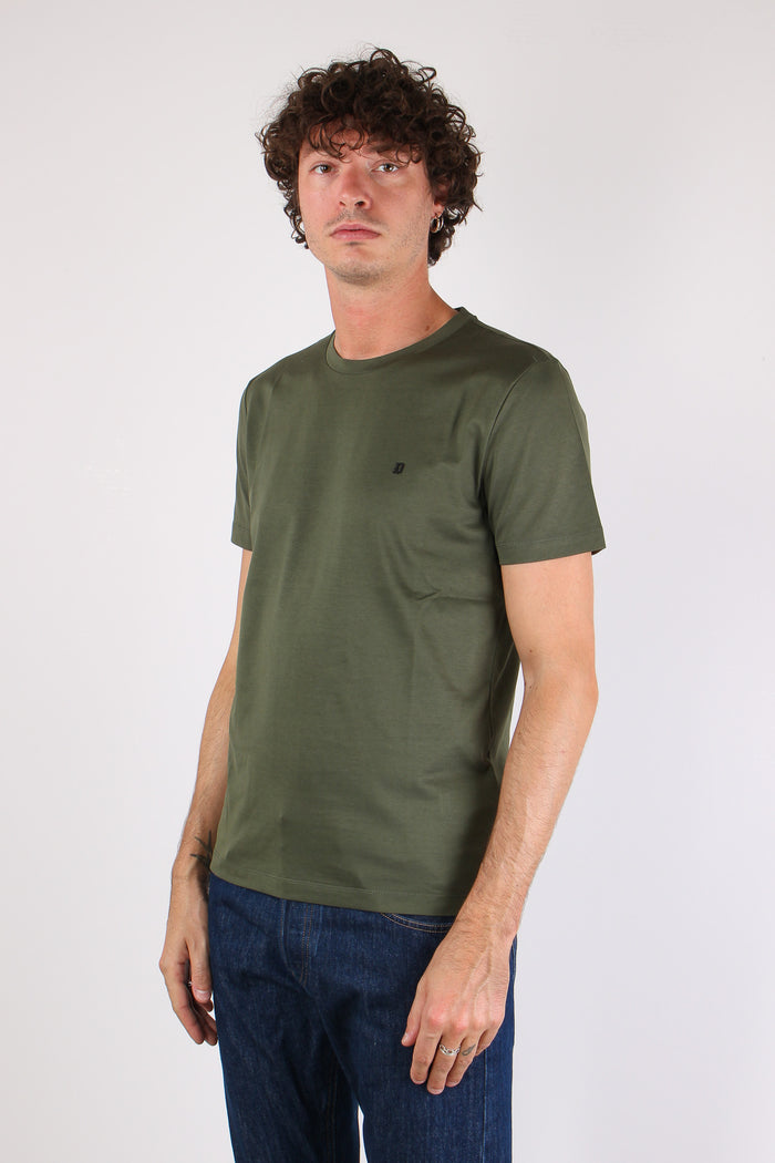 T-shirt Cotone Fiammato Bosco-4