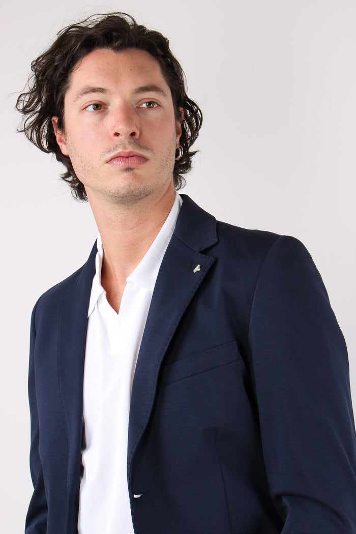 Giacca Punto Milano Blu-7