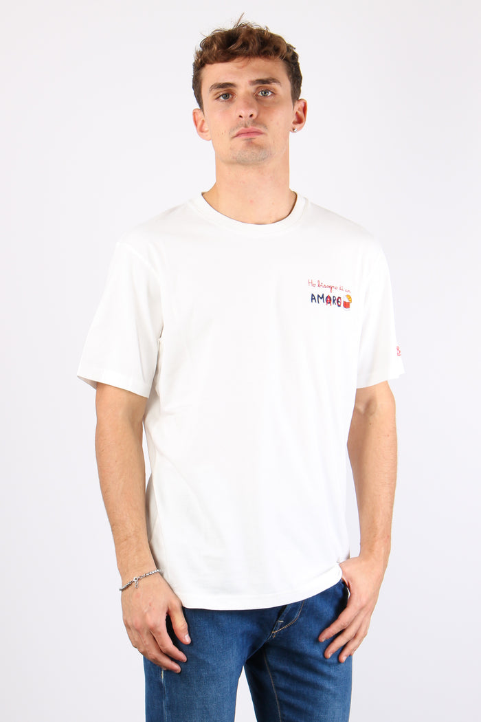 T-shirt Ricamo Amore Amaro-5