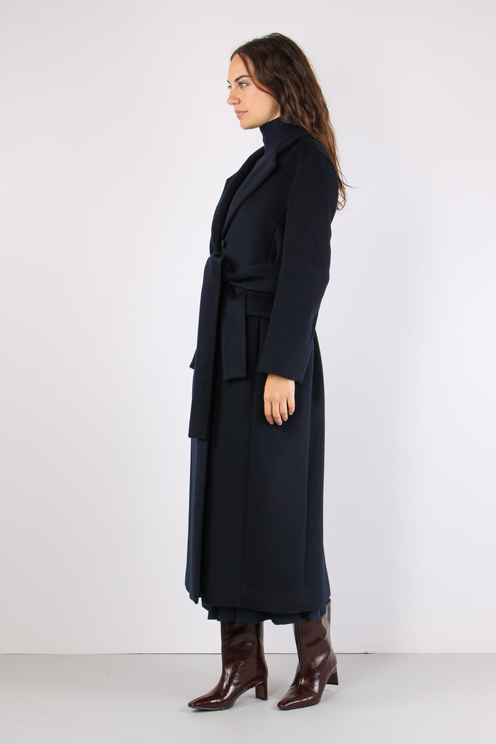 Mllovatta Cappotto Lungo Blu-6