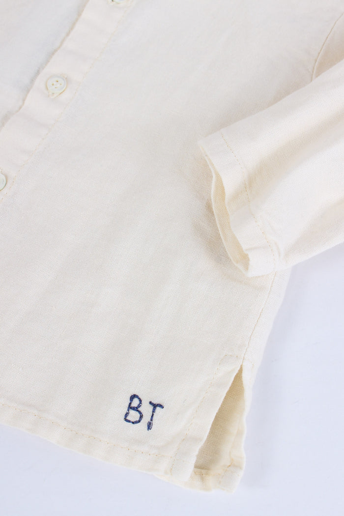 Camicia Coreana Lino Naturale-5