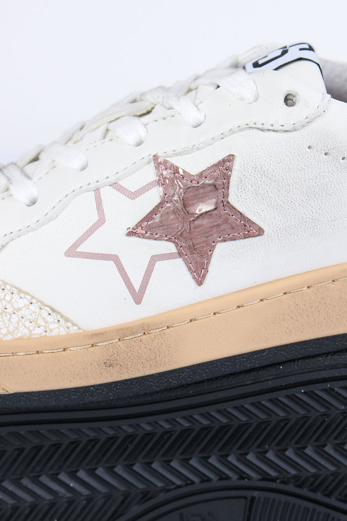 Sneakers Week Crosta Bianco/rosa-5