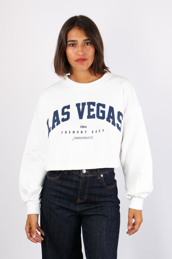 Felpa Over Las Vegas Off White