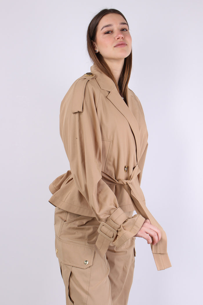 Tanya Trench Cinturato Beige Chantilly-7