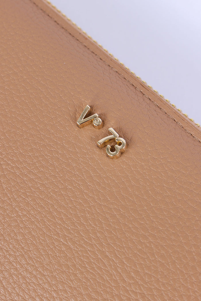 Keira Portafoglio Zip Around Beige-6