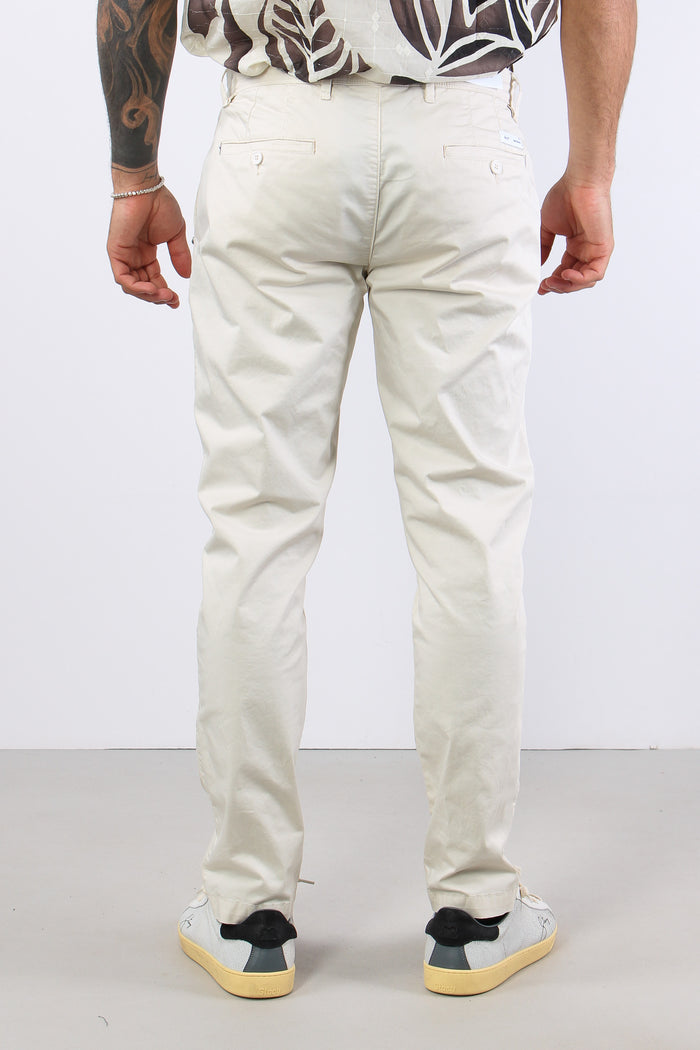 Tonno Pantalone Classico Latte-5