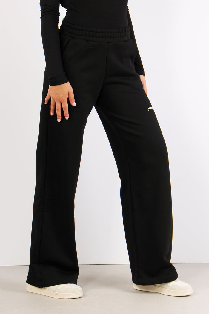 Pantalone Felpa Palazzo Nero-6