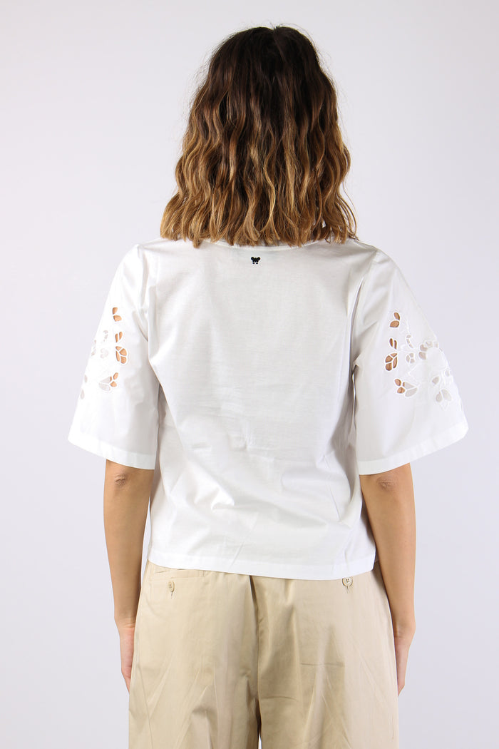 Targa T-shirt Scatoletta Bianco-4